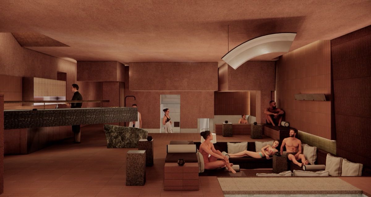 The bar lounge